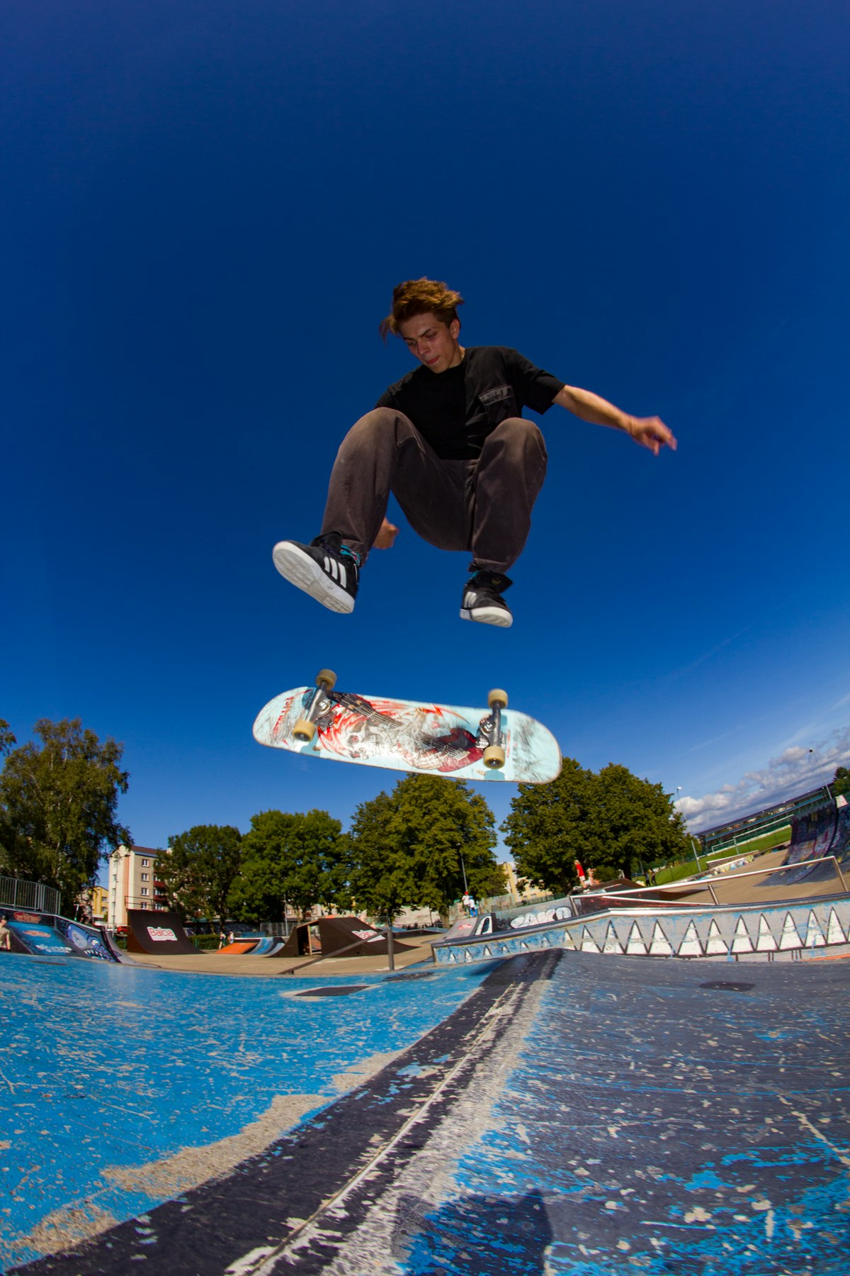 Skateboarding